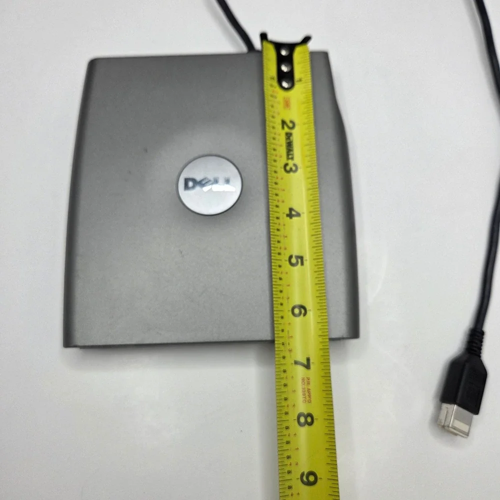 Dell External DVD CD-RW Drive D/Bay PD01S Latitude Precision Grey Vintage